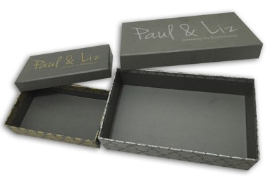 TWLP007  Custom made fashion towel box  custom LOGO towel box  make towel box towel factory side view